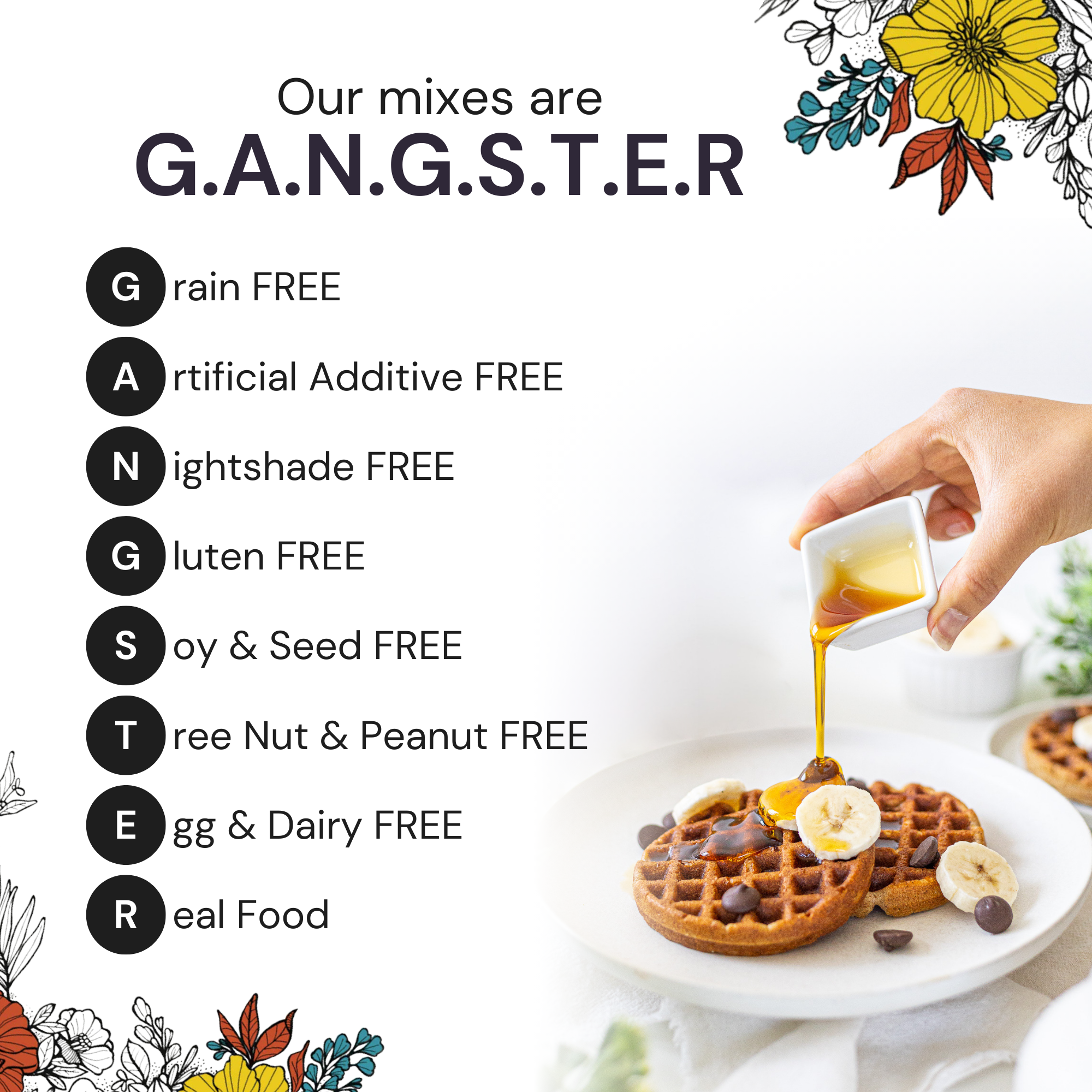 NEW Vegan Pancake & Waffle Mix