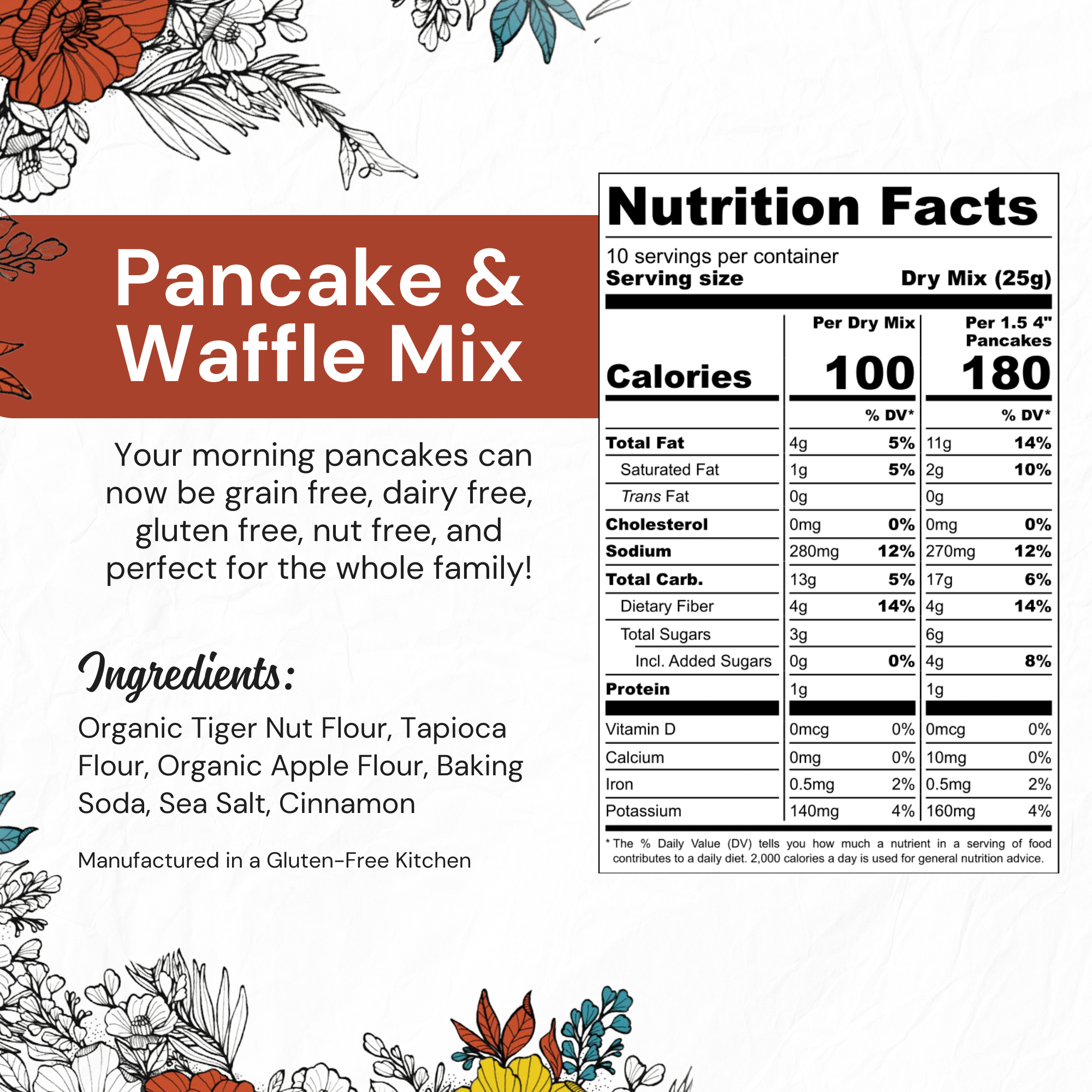 NEW Vegan Pancake & Waffle Mix