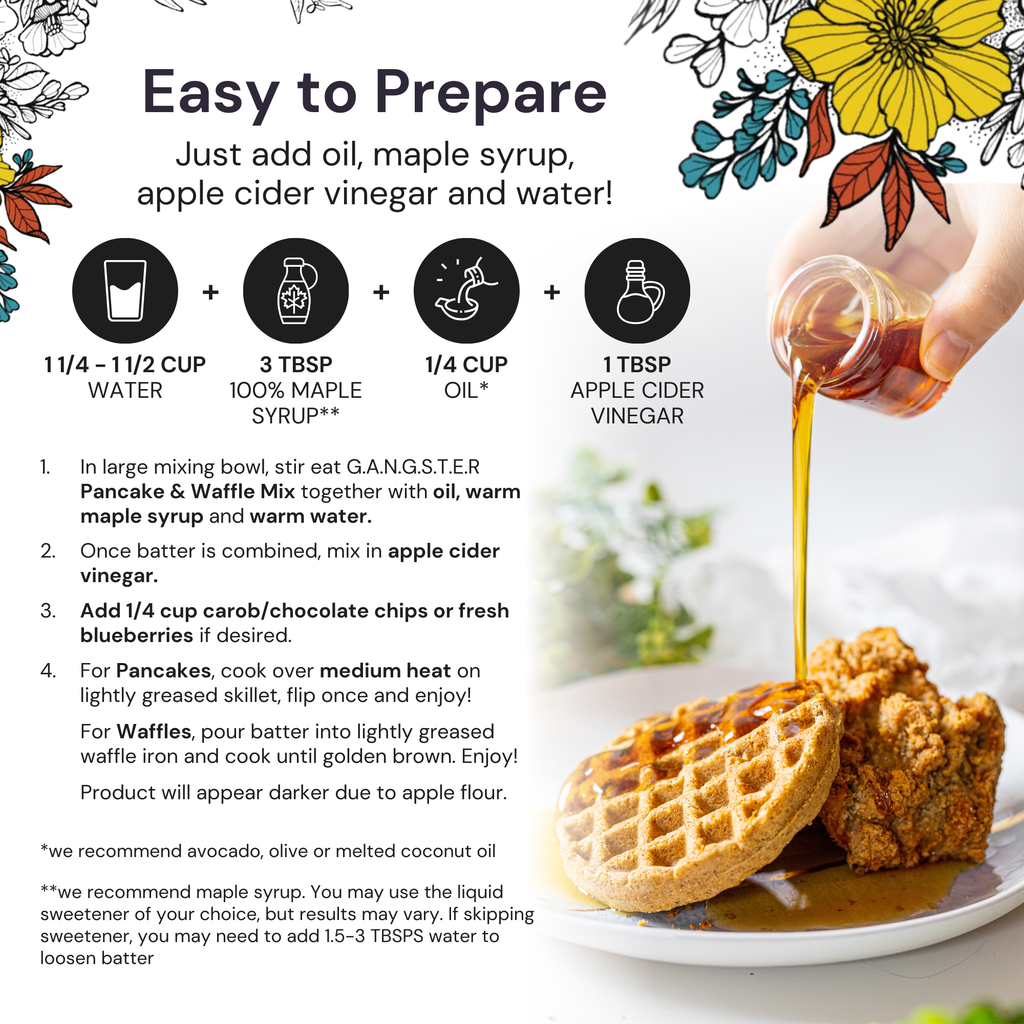 NEW Vegan Pancake & Waffle Mix