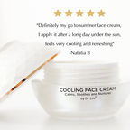 Glow Boosting Cooling Elixir for Redness Relief & Dewy Hydration – Gluten-Free, Hypoallergenic