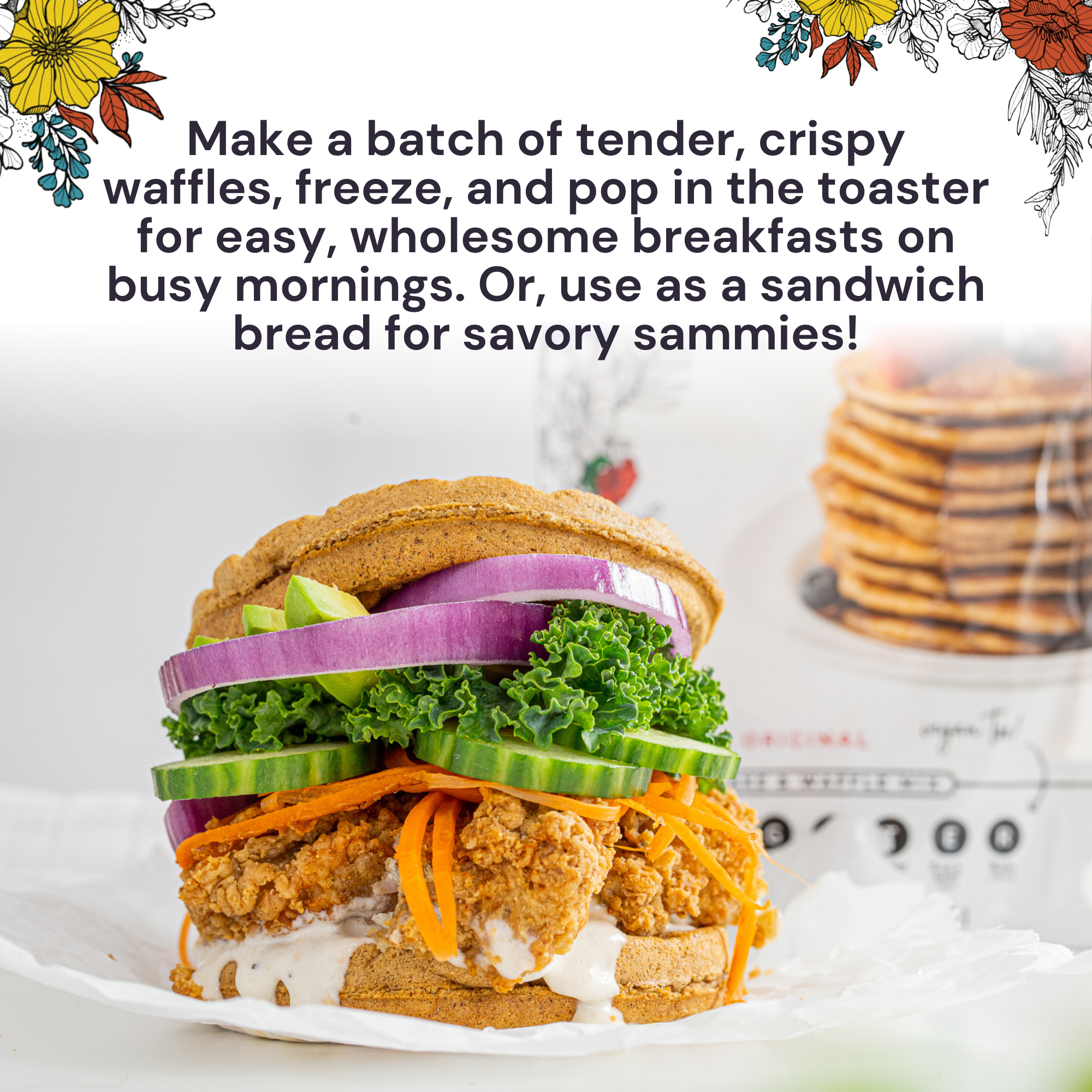 NEW Vegan Pancake & Waffle Mix
