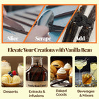 Premium Wholesale Ugandan Vanilla Beans for Baking & Extract