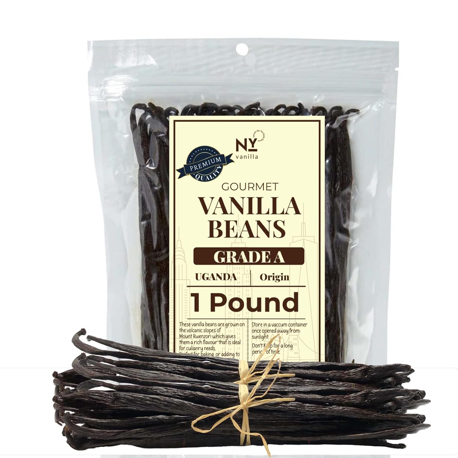 1 lb Premium Wholesale Vanilla Beans – Bulk Vanilla Beans for Culinary Professionals