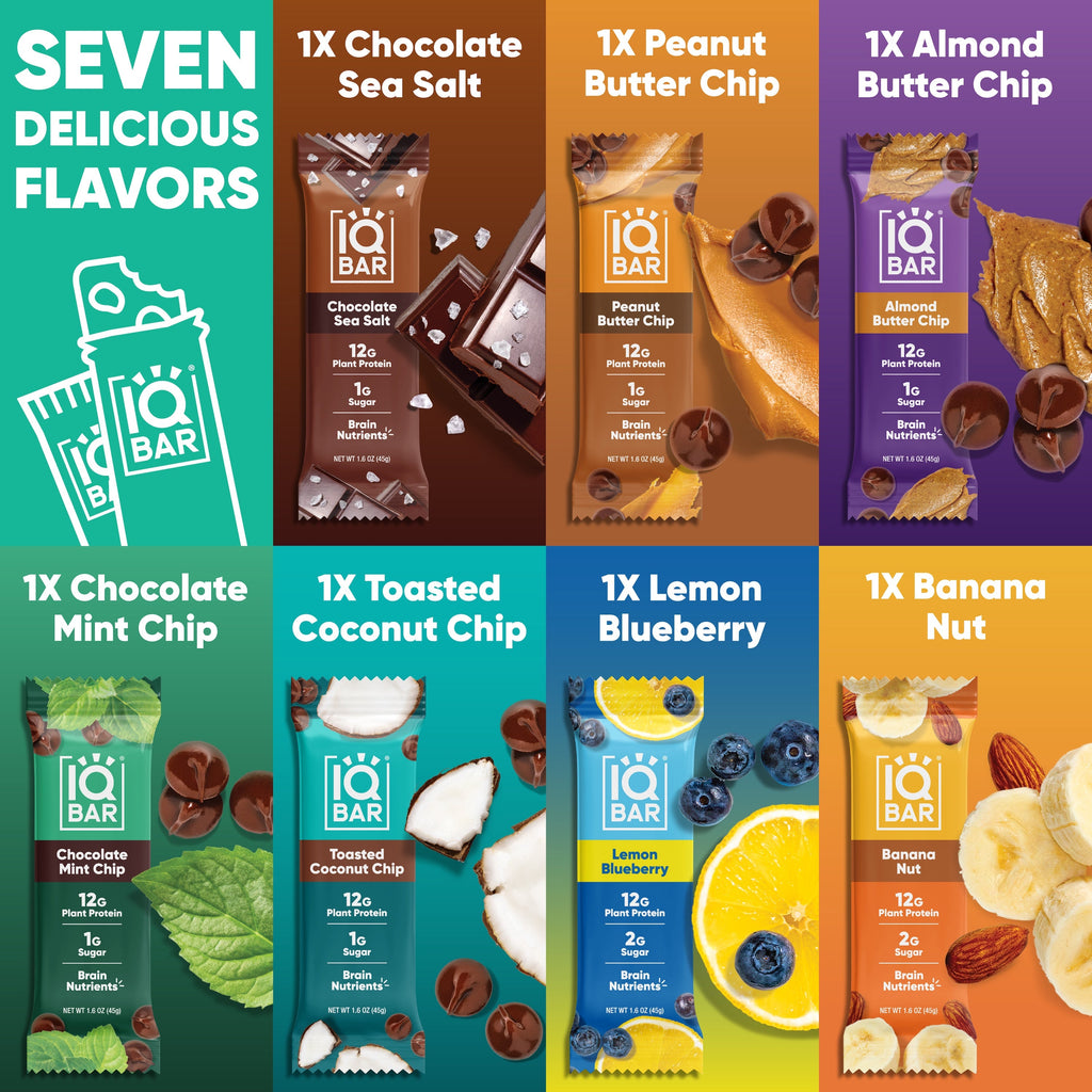 IQBAR Plant-Based Protein Bars