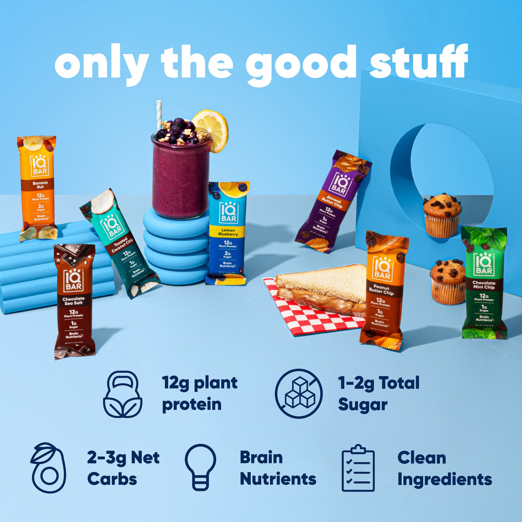 IQBAR Plant-Based Protein Bars