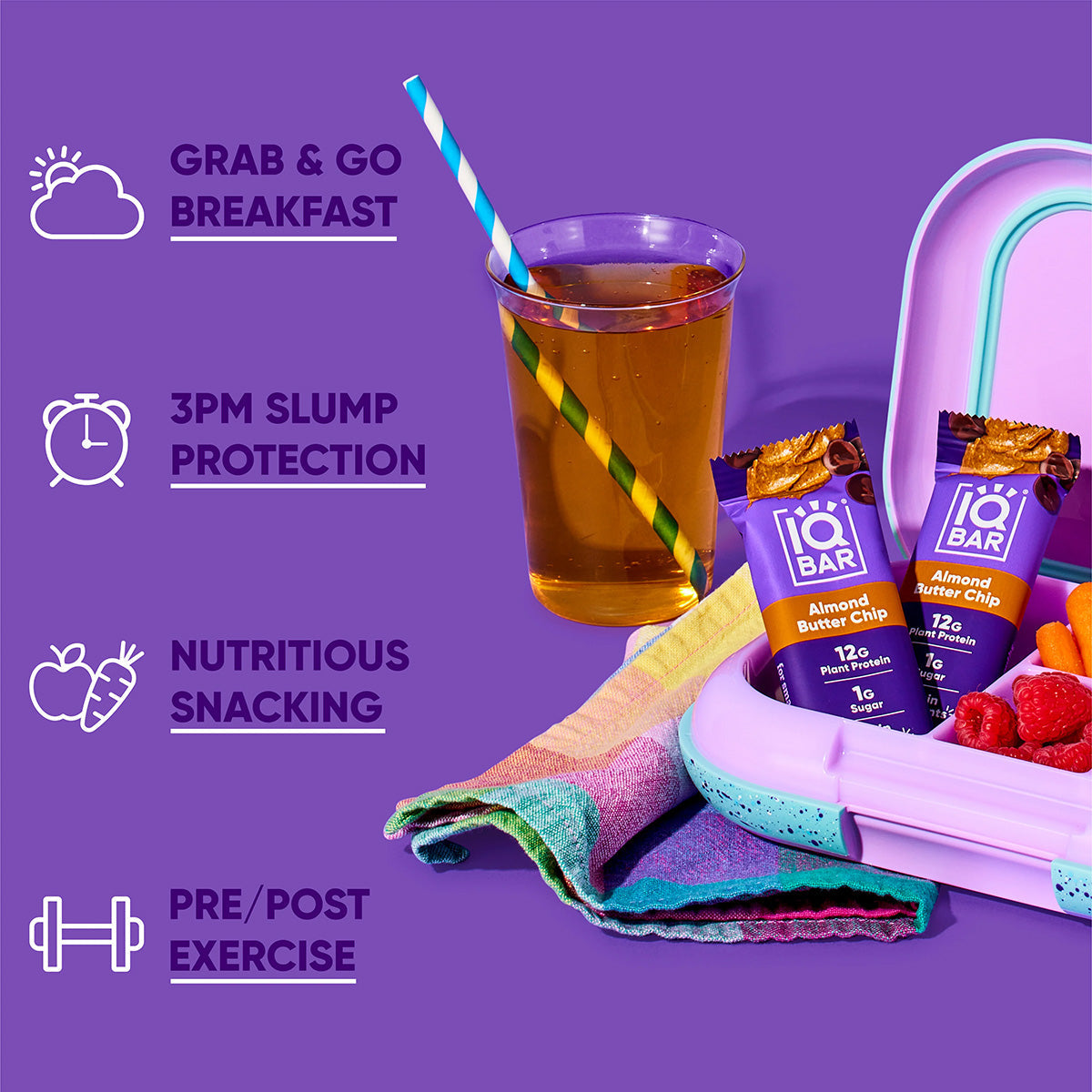 IQBAR Plant-Based Protein Bars