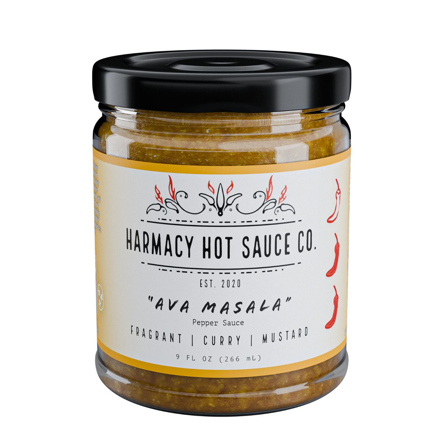 Ava Masala - Curry Mustard Pepper Sauce (9oz)