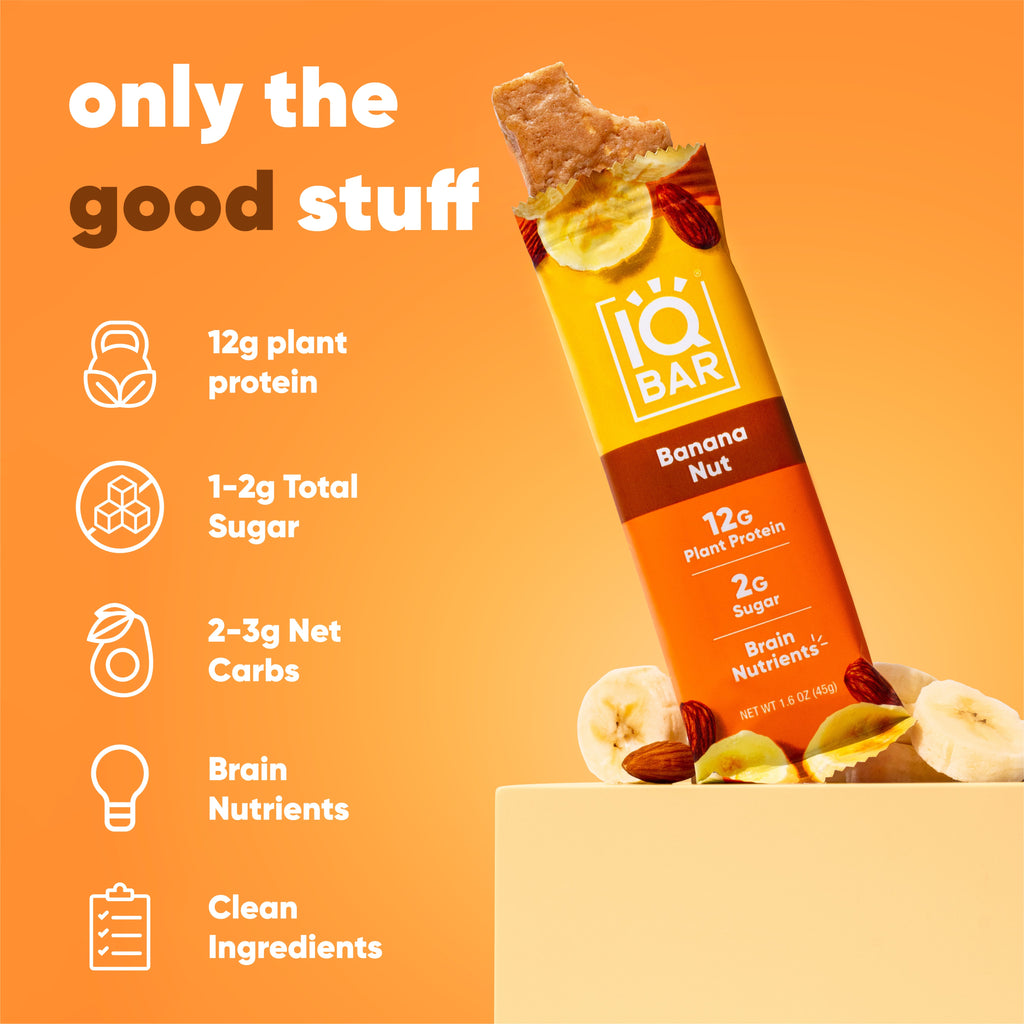 IQBAR Plant-Based Protein Bars