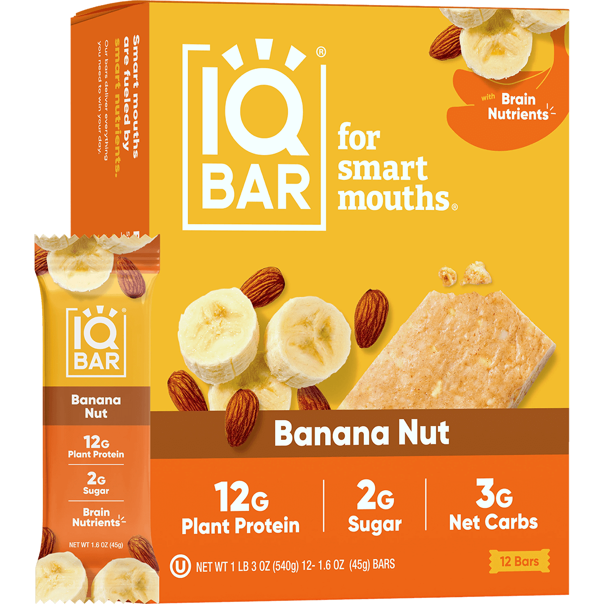 IQBAR Plant-Based Protein Bars