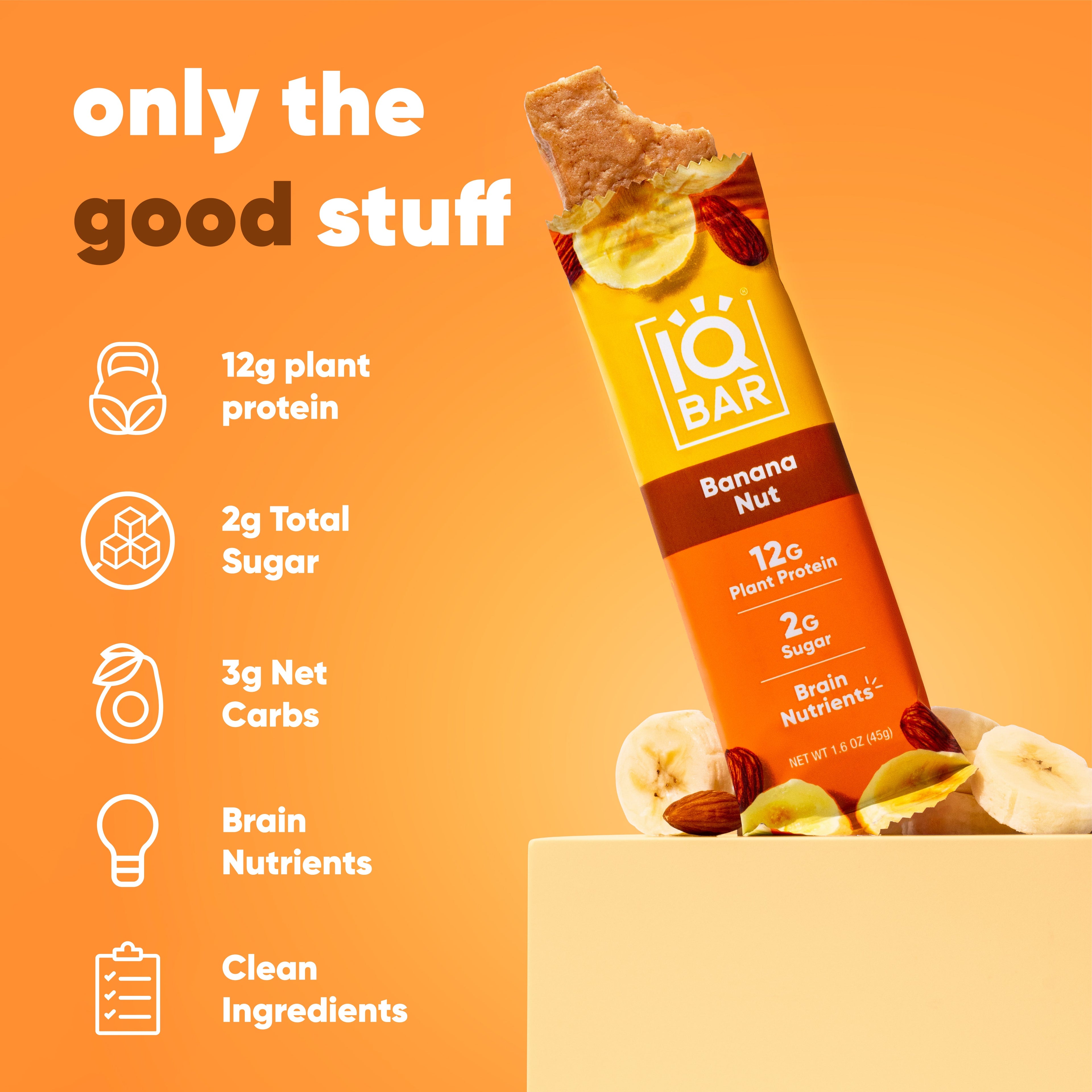 IQBAR Plant-Based Protein Bars