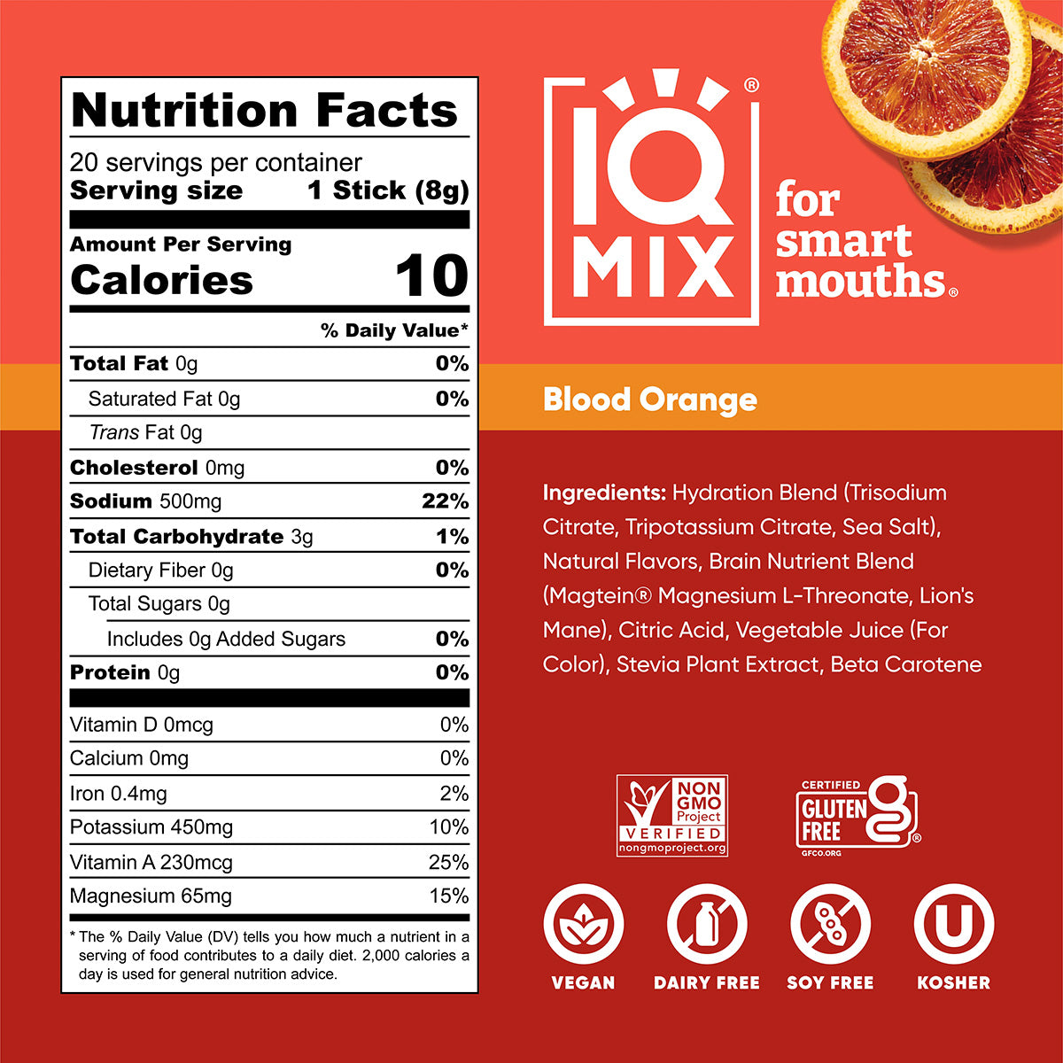 IQMIX Vegan Hydration Mix
