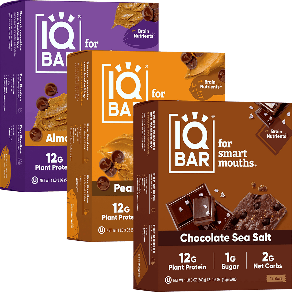 IQBAR Plant-Based Protein Bars