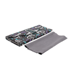 Dinosaur Fossils Print Glasses Case - Vegan Leather Magic Folding Hard Case