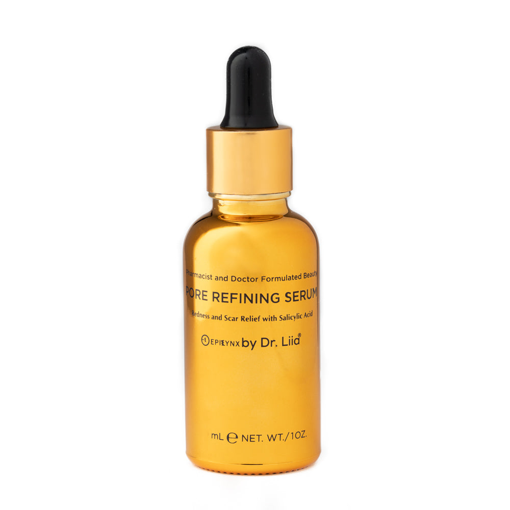 Pore Refining & Redness Relief Serum – Vegan, Gluten-Free, Hypoallergenic Brightening Formula