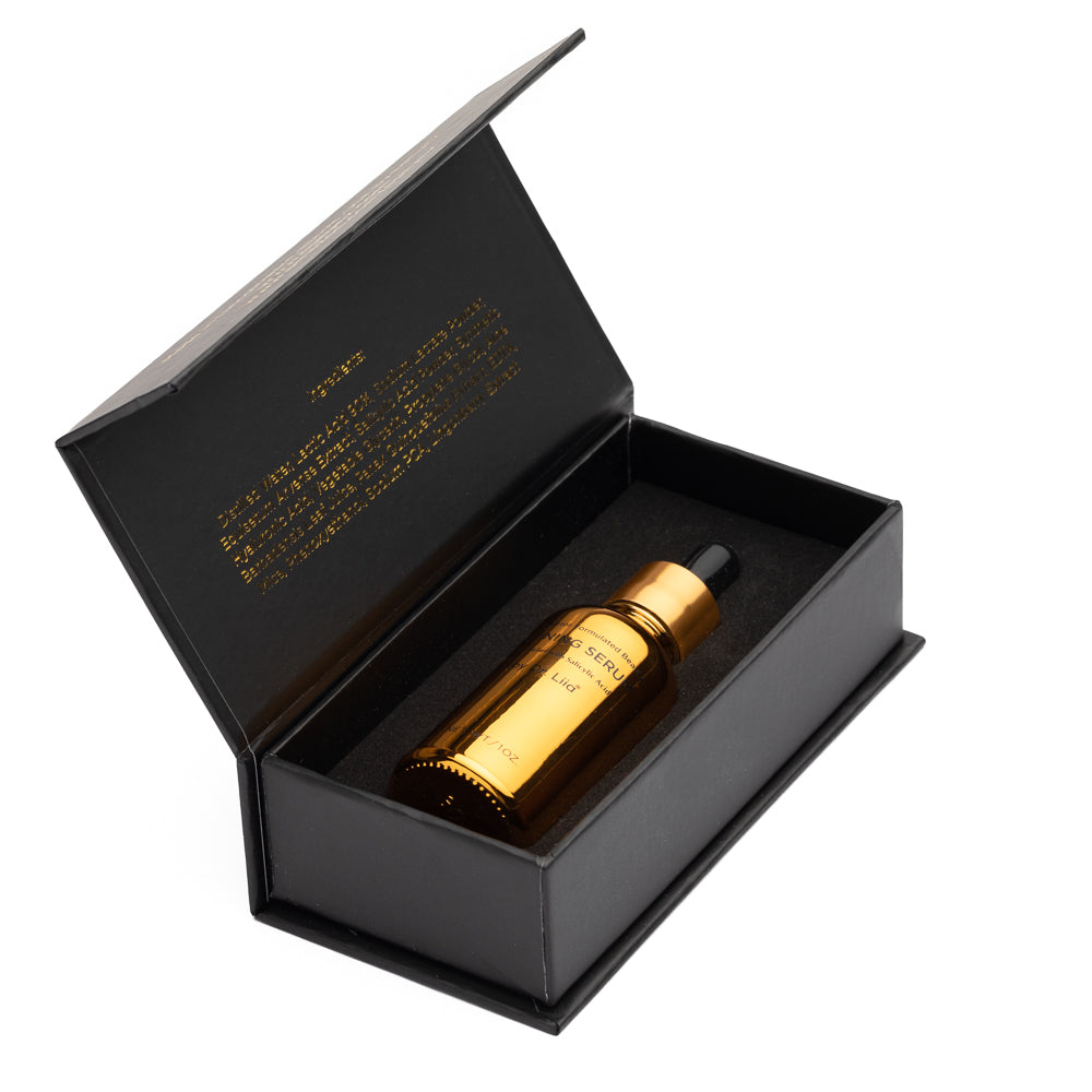 Pore Refining & Redness Relief Serum – Vegan, Gluten-Free, Hypoallergenic Brightening Formula