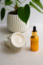 Brightening Vitamin C & Tone Repair Cream Set – Vegan, Gluten-Free Dark Spot & Hyperpigmentation Duo