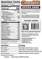 Chocolith® - Extra-Dark Almonds (7.2 oz) - Vegan, Gluten-Free, Paleo, 0g refined carbs.