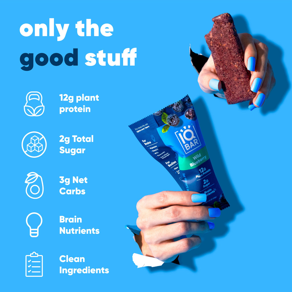 IQBAR Plant-Based Protein Bars