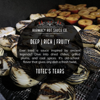 Totec's Teeth - Extra Hot Dried Chili & Plum Pepper Sauce (9oz)