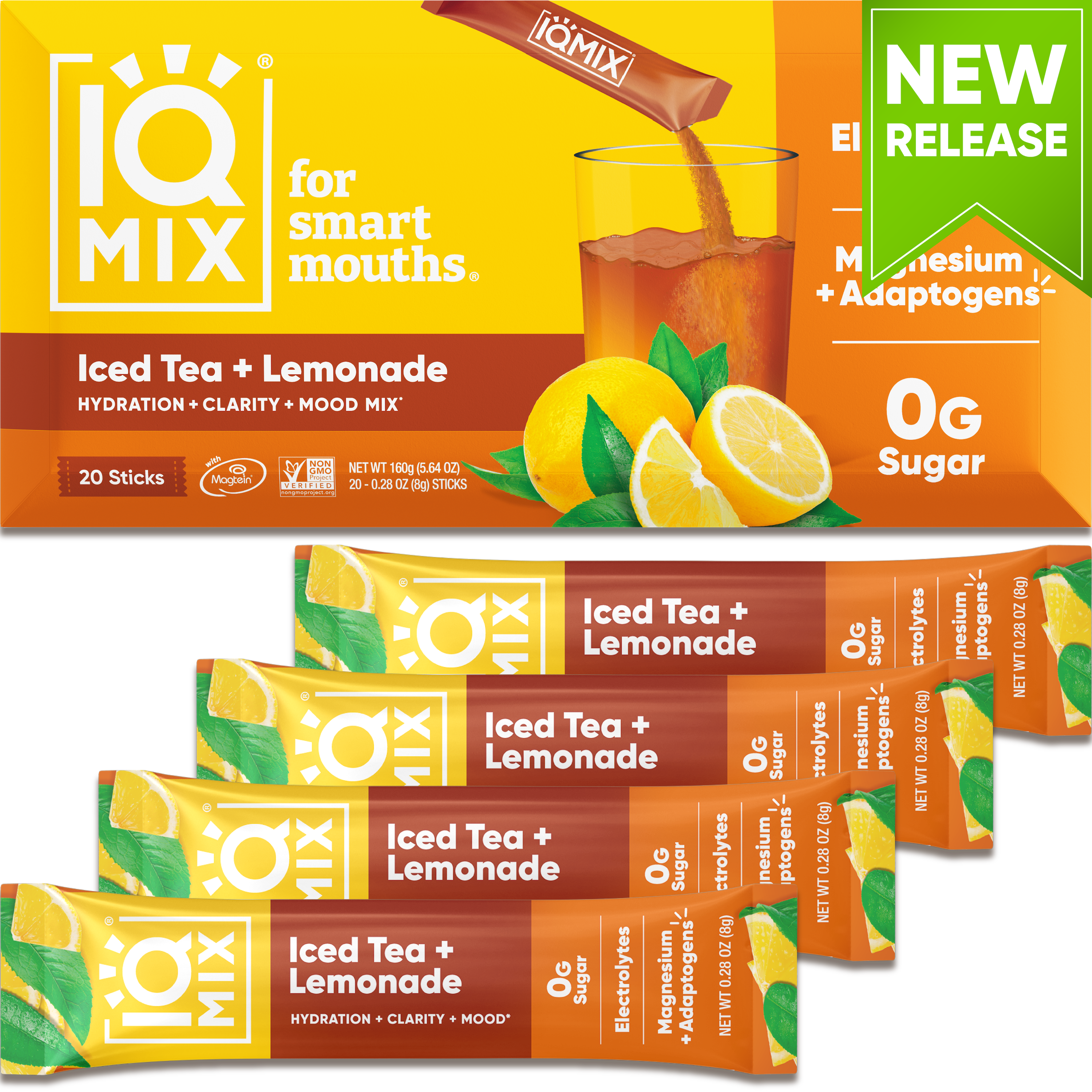 IQMIX Iced Tea & Lemonade (20 Sticks)
