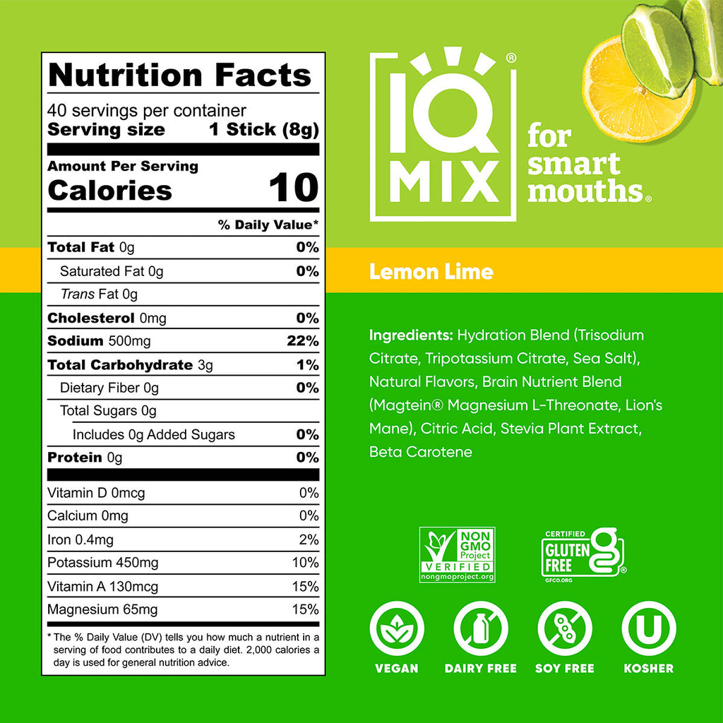 IQMIX Vegan Hydration Mix