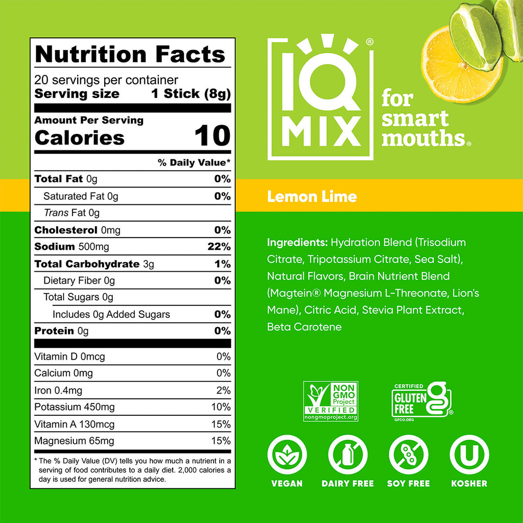 IQMIX Vegan Hydration Mix