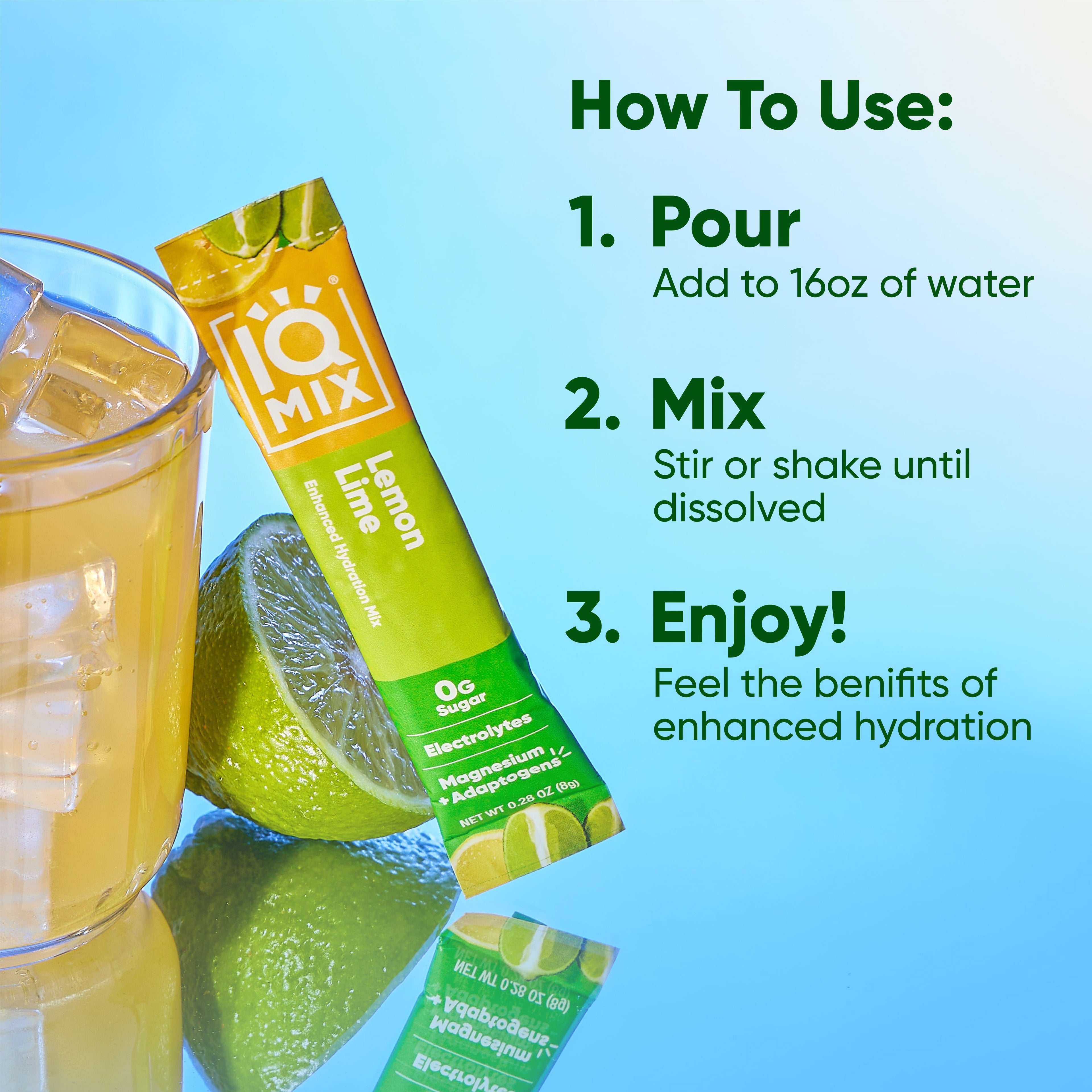 IQMIX Vegan Hydration Mix