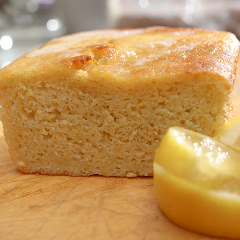 Vegan Lemon Glazed Zucchini Bread