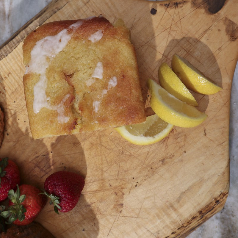 Vegan Lemon Glazed Zucchini Bread