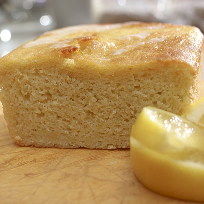 Vegan Lemon Glazed Zucchini Bread