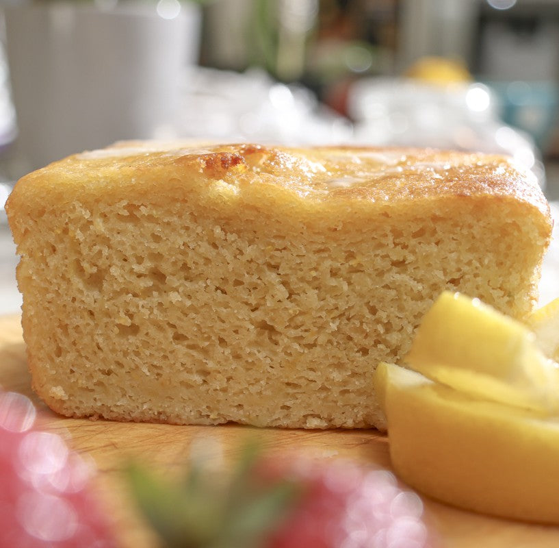 Vegan Lemon Glazed Zucchini Bread