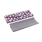 Lovely Cat Print Glasses Case - Vegan Leather Magic Folding Hard Case