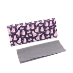 Lovely Cat Print Glasses Case - Vegan Leather Magic Folding Hard Case