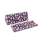 Lovely Cat Print Glasses Case - Vegan Leather Magic Folding Hard Case