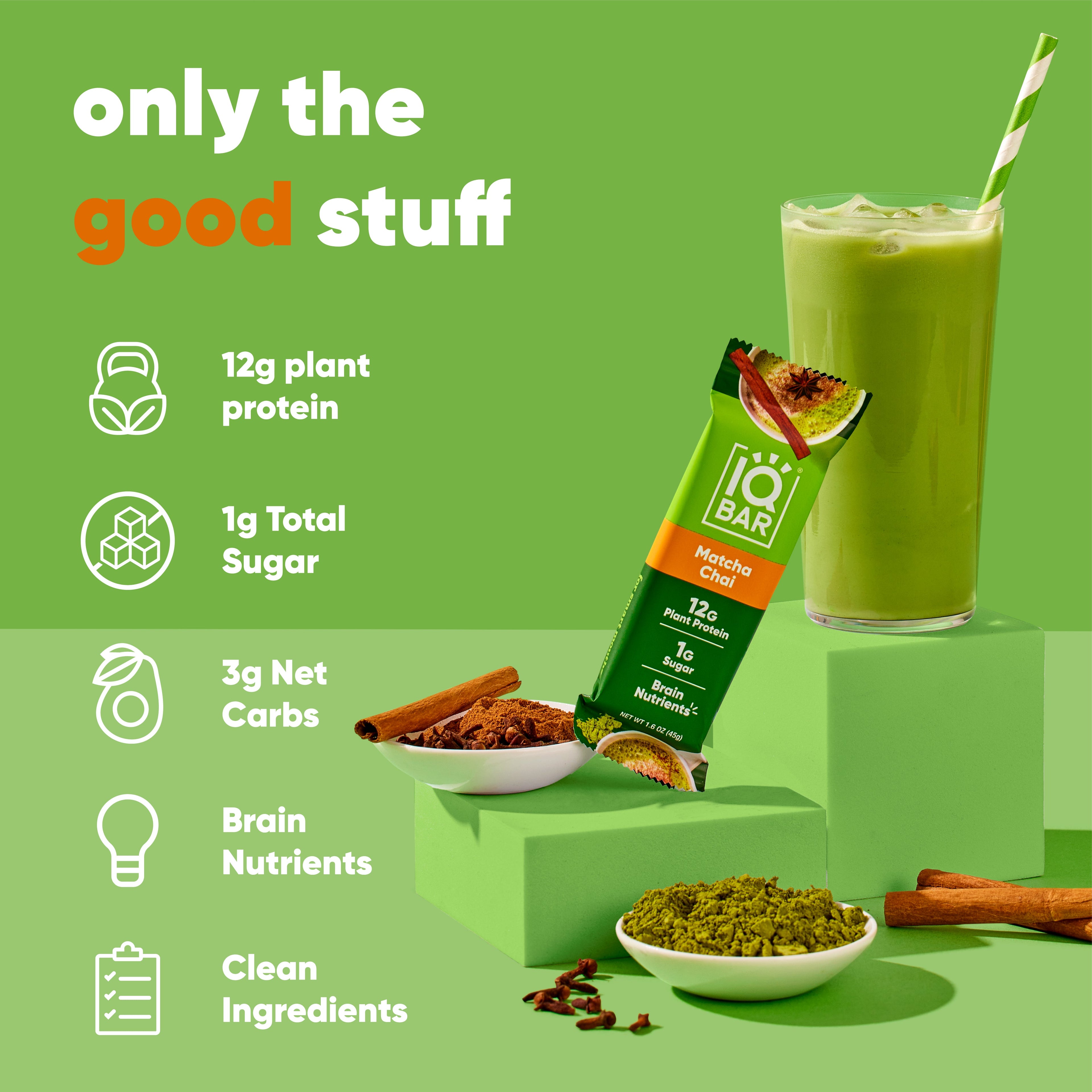 IQBAR Plant-Based Protein Bars