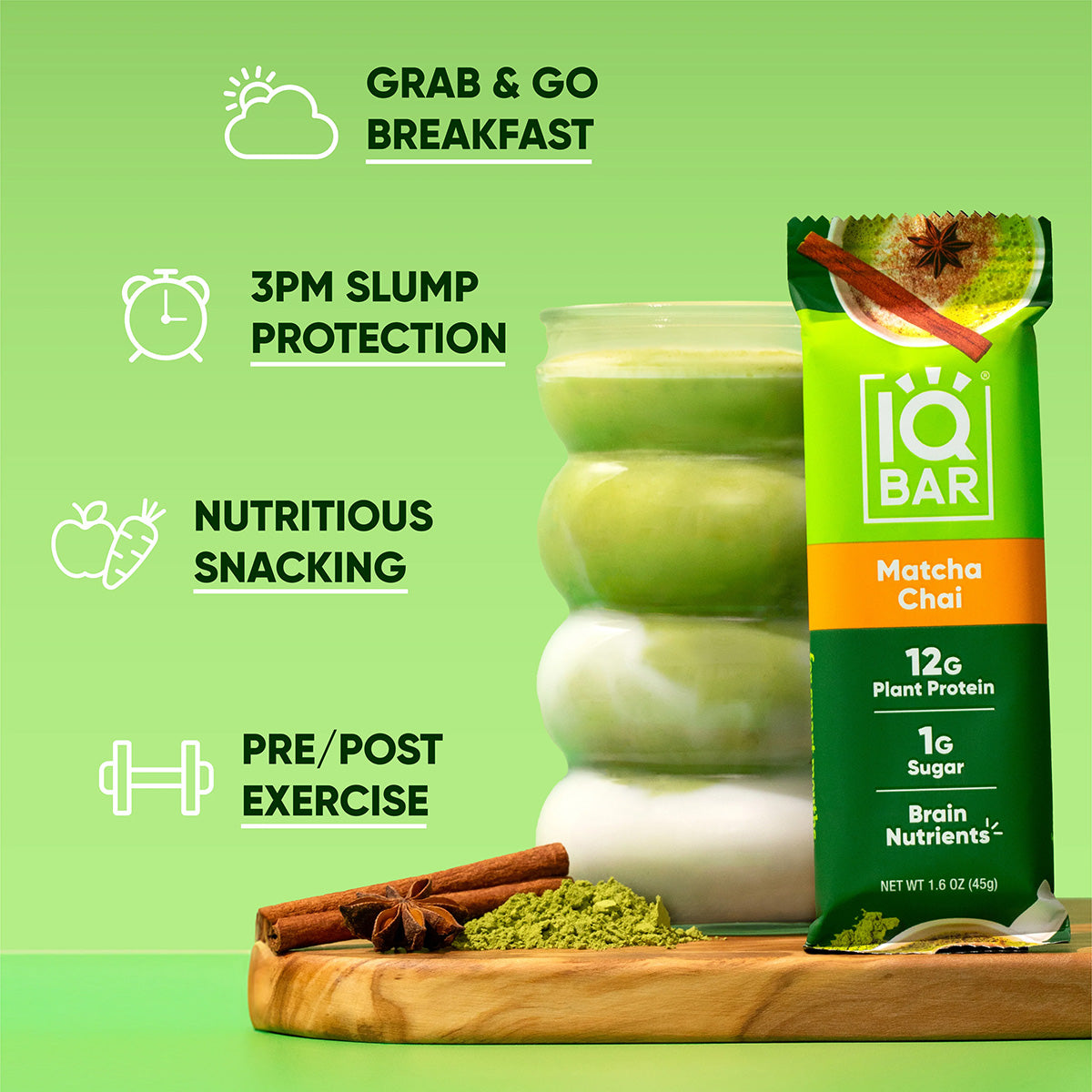 IQBAR Plant-Based Protein Bars