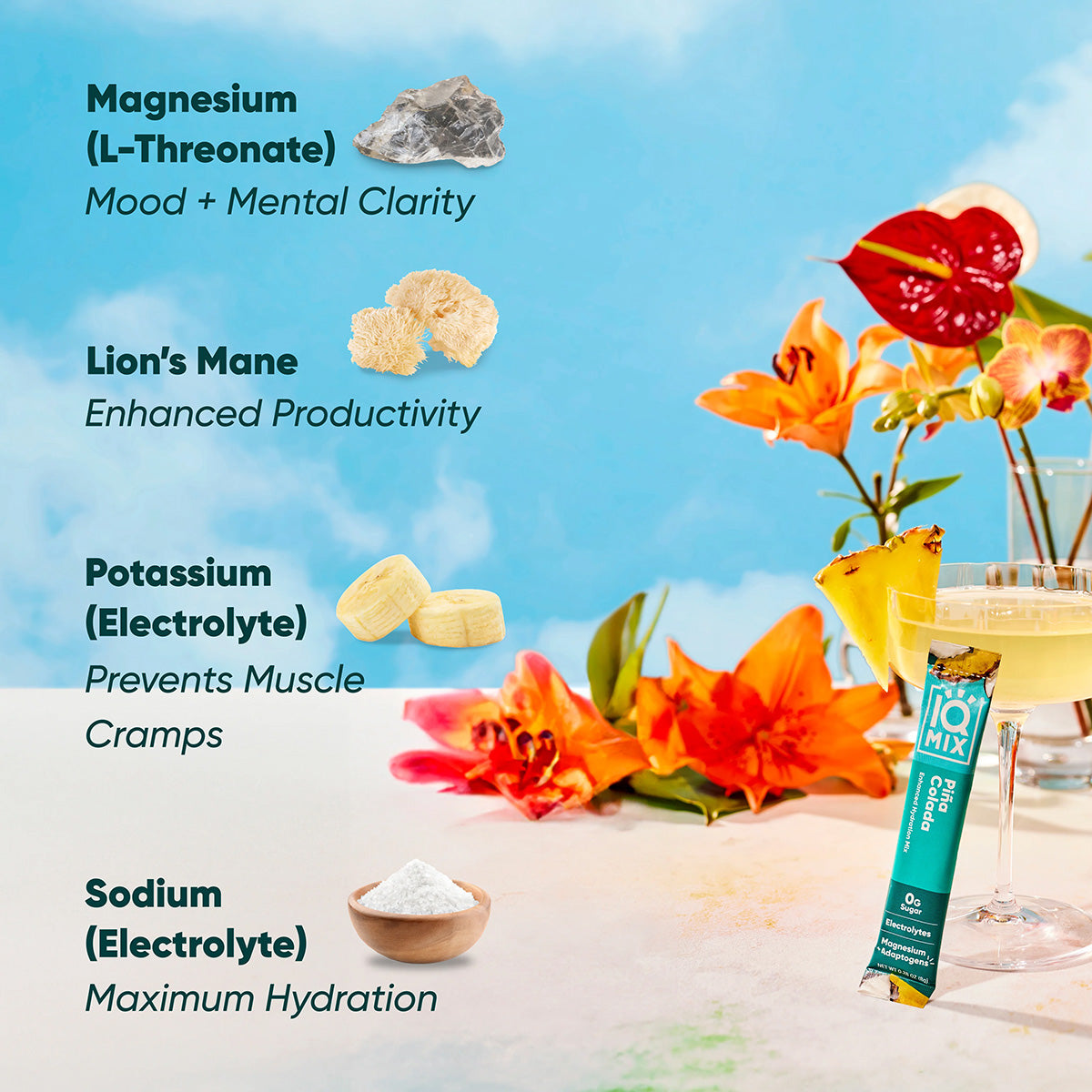 IQMIX Vegan Hydration Mix