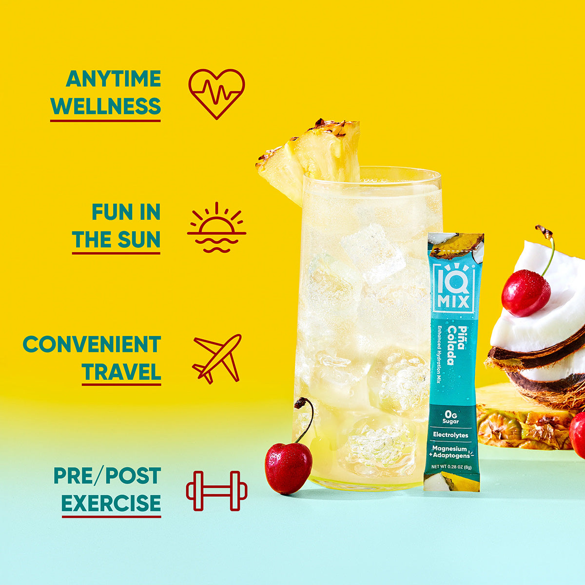 IQMIX Vegan Hydration Mix