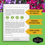 Pest Defense Seed Collection – 6 Heirloom Herbs & Flowers for Natural Garden Protection