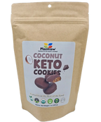 Coconut Keto Cookies (7oz) - Vegan, Organic, Gluten-Free, 0g Refined Carbs. 2.8g Net Carbs.