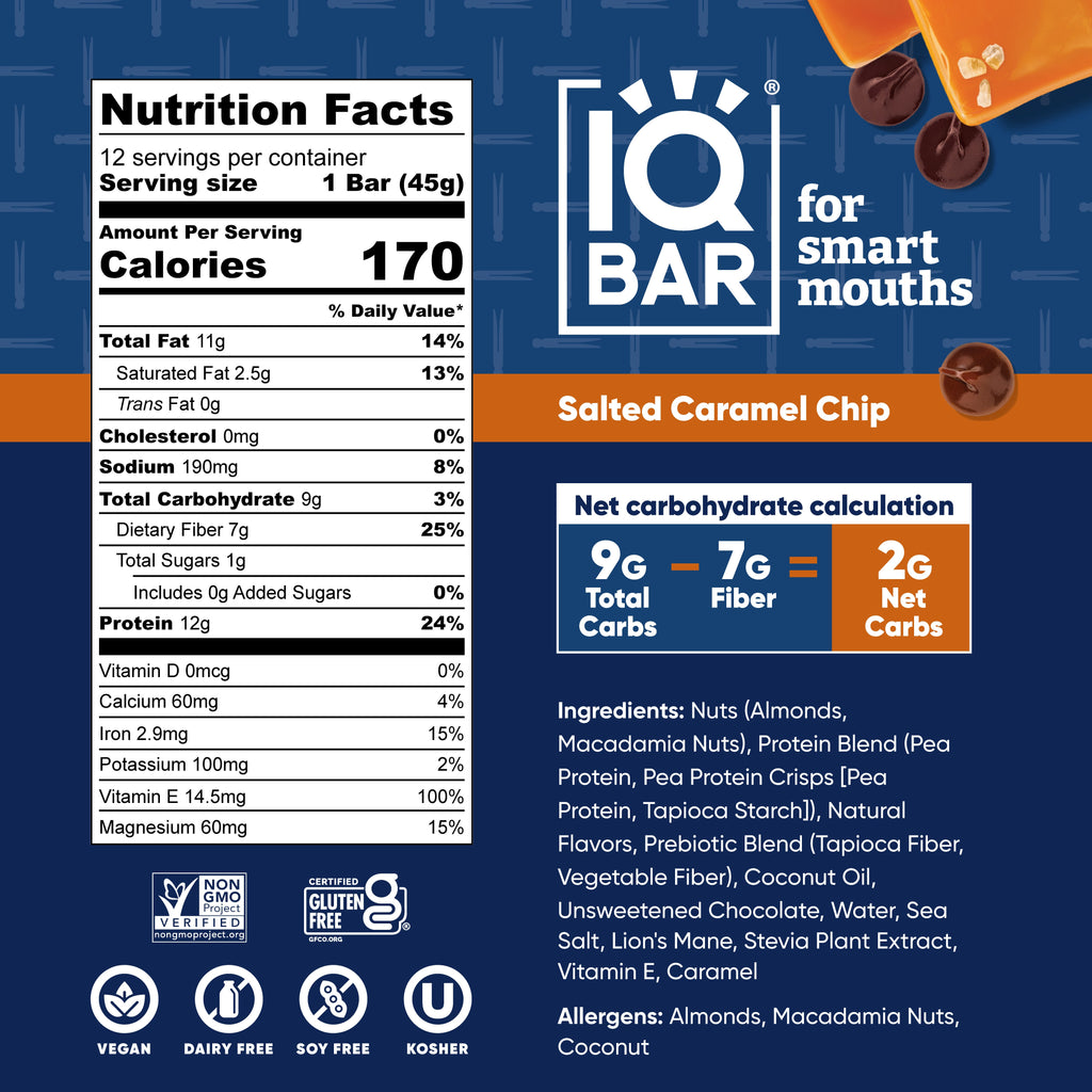 IQBAR Plant-Based Protein Bars