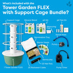 Tower Garden FLEX with Support Cage Bundle