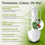 Tower Garden HOME with Support Cage Bundle
