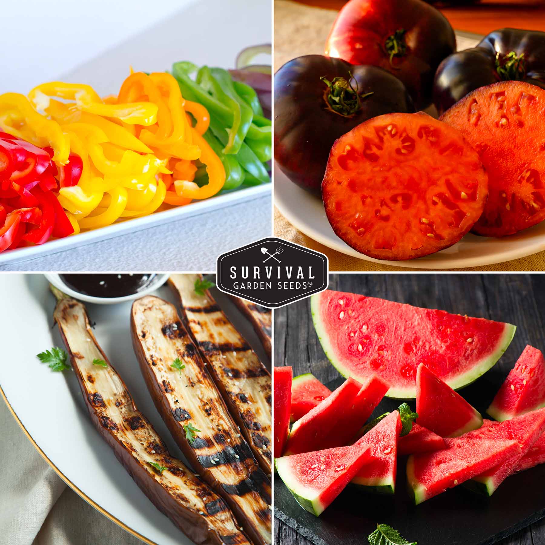 Drought-Tolerant Vegetable Seeds Variety Pack – 10 Heat-Resilient, Full-Sun Garden Favorites for Dry Climate Growing