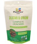 Complete Crackers - ZA'ATAR & ONION (5.1oz): Gluten-Free, Dehydrated