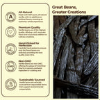 SPECIAL 12 lb. Bulk Gourmet Vanilla Beans – Premium Grade A Vanilla Bean Pods for Baking & Extract