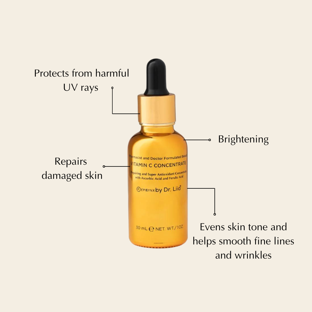 Brightening Vitamin C & Tone Repair Cream Set – Vegan, Gluten-Free Dark Spot & Hyperpigmentation Duo