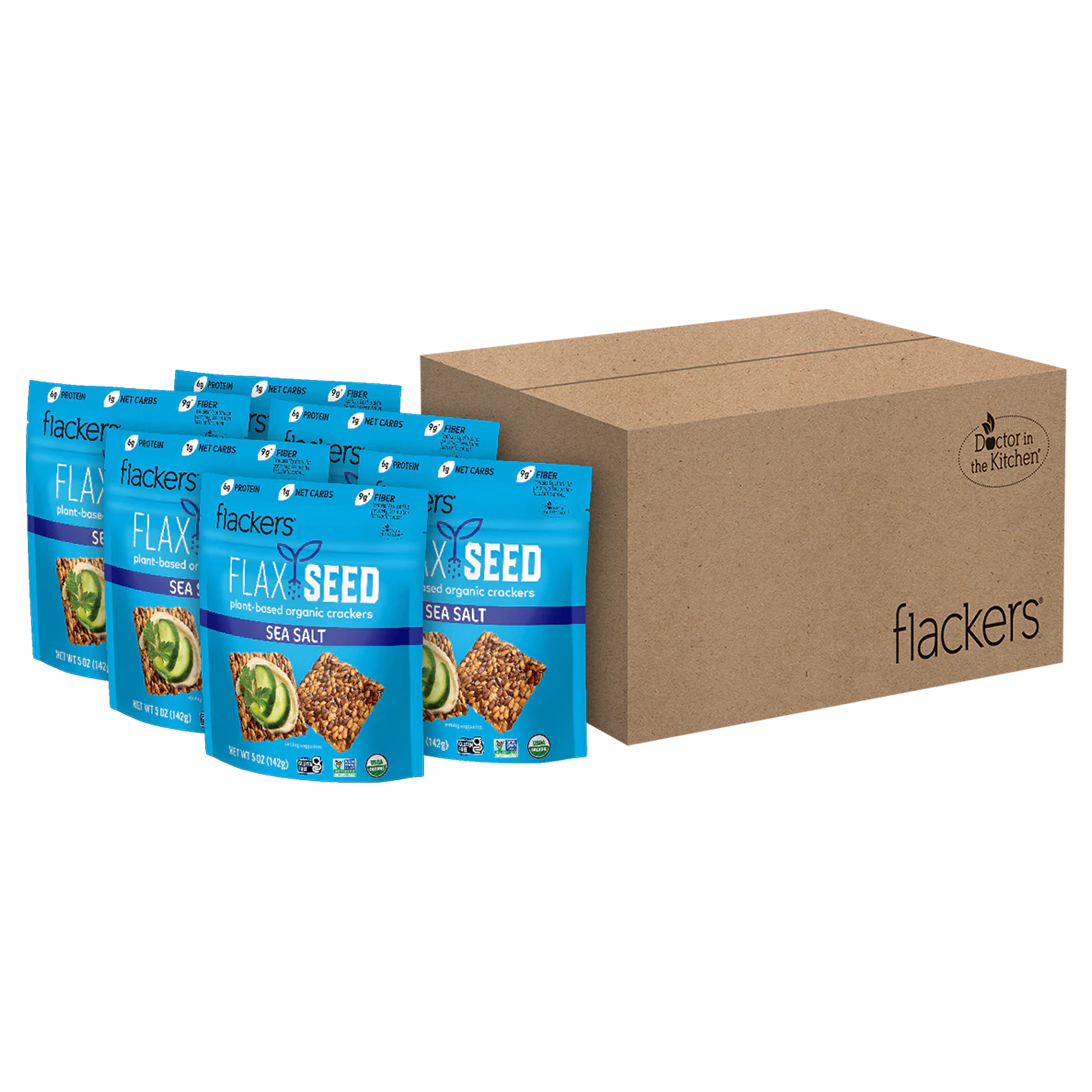(6-Pack) Sea Salt Flackers