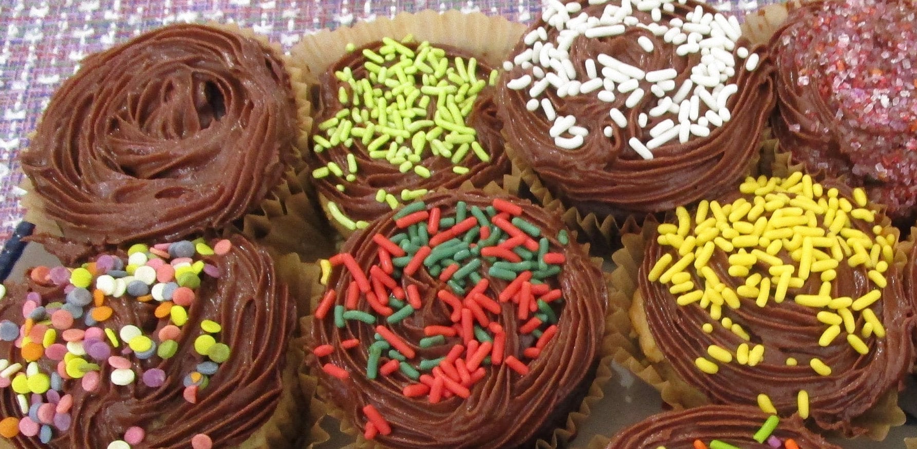 Vegan Chocolate & Vanilla Cupcakes