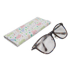 Cat Print Glasses Case - Vegan Leather Magic Folding Hardcase